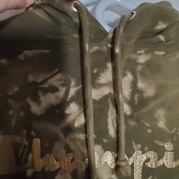 CHAMPION Bleach Dye Reverse Weave Hoodie - Picture 5 of 13